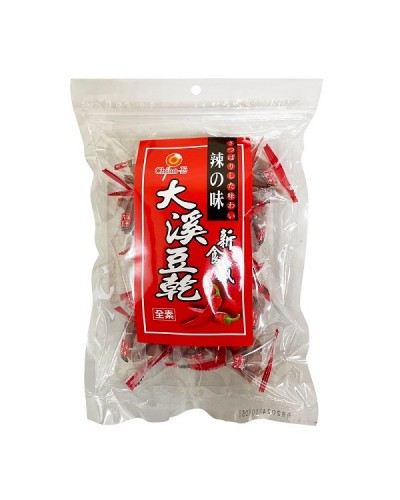 巧益三角包大溪豆乾辣味 (全素) 210g   